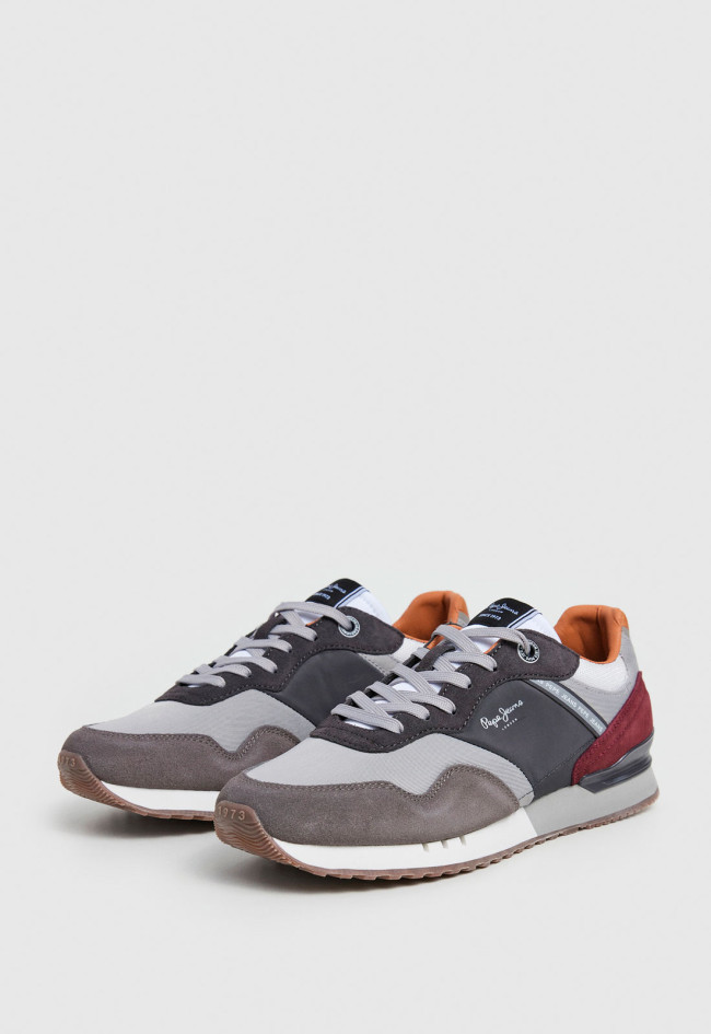 Deportivo de hombre gris Pepe Jeans pms40018