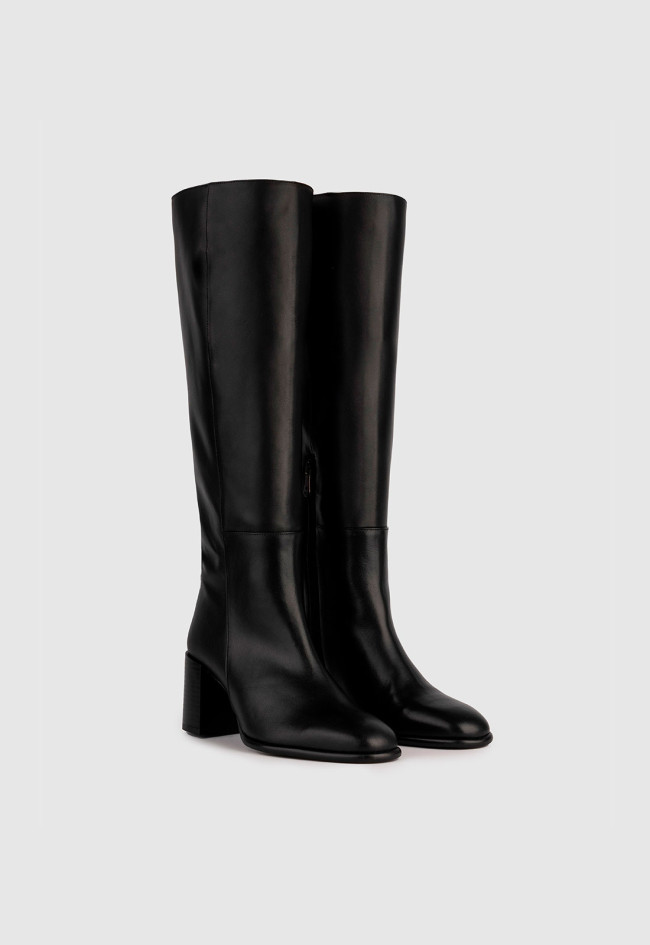 Bota tacón de mujer negro DANSI 7202