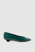 Zapato bailarina de mujer verde Glo salon t2