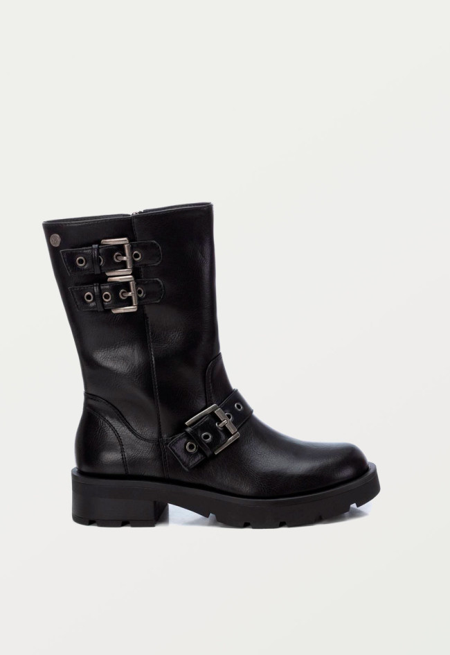 Bota biker de mujer negro Xti 14344101