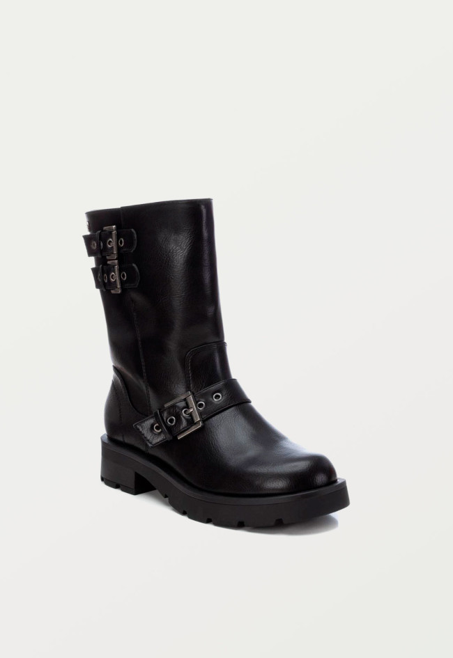Bota biker de mujer negro Xti 14344101