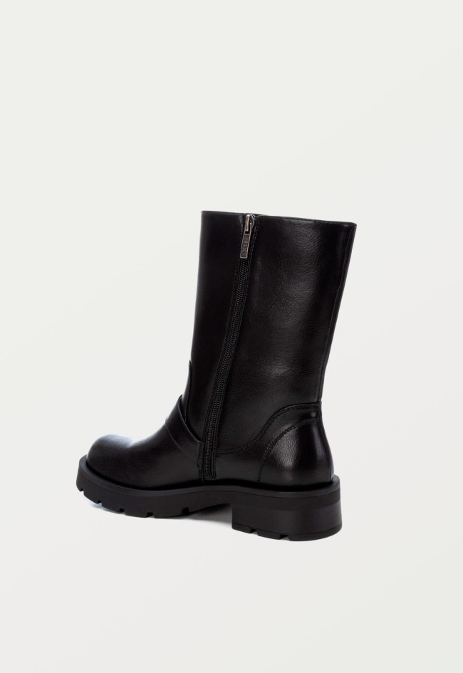 Bota biker de mujer negro Xti 14344101