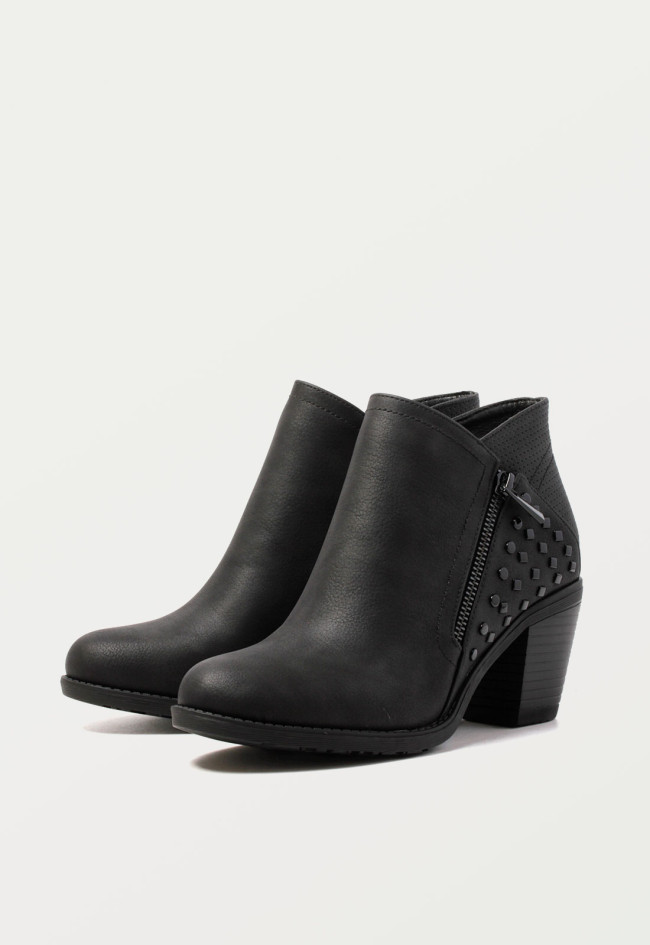 Botín de mujer negro Chika 10 kurazo 35