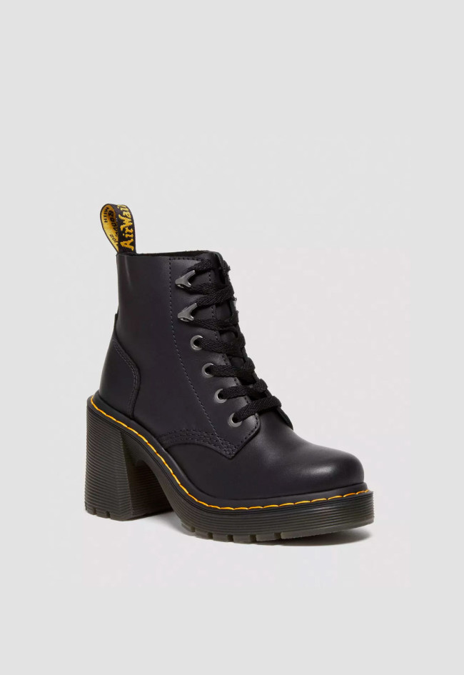 Botín militar de mujer negro Dr Martens jesy