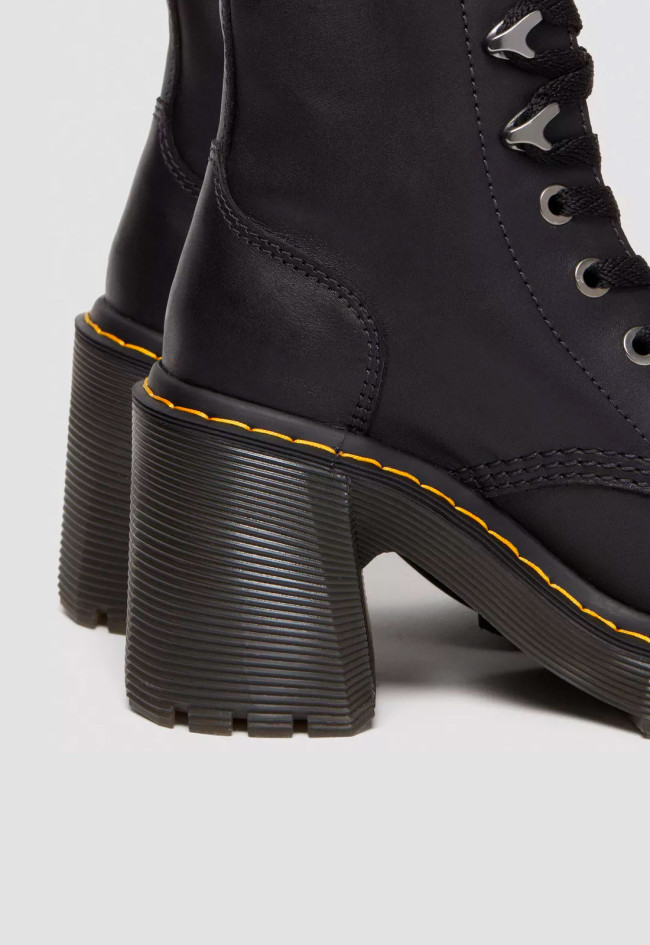 Botín militar de mujer negro Dr Martens jesy
