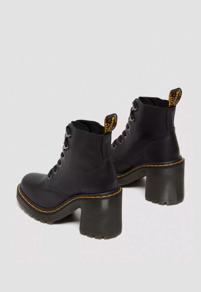 Botín militar de mujer negro Dr Martens jesy