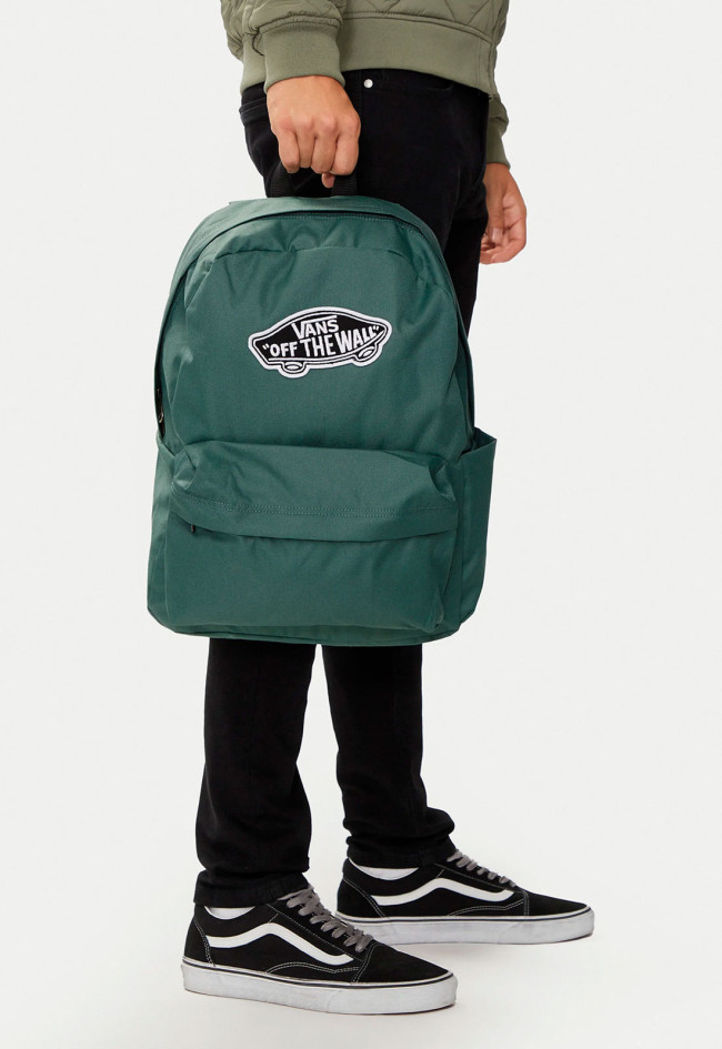 Mochila verde VANS old skool classic backpack dark forest