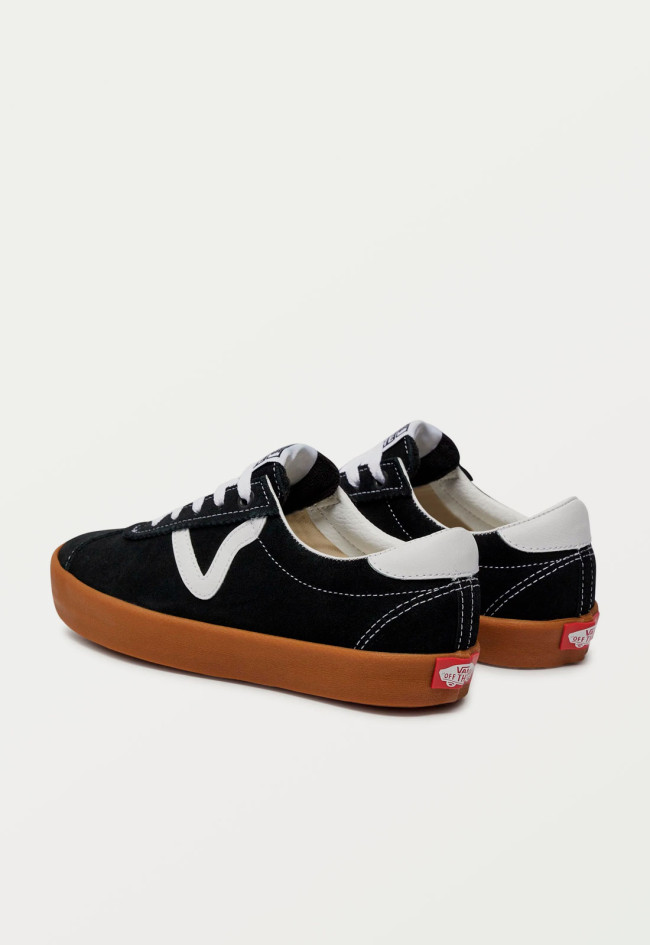 Deportivo de hombre negro VANS sport low black/gum