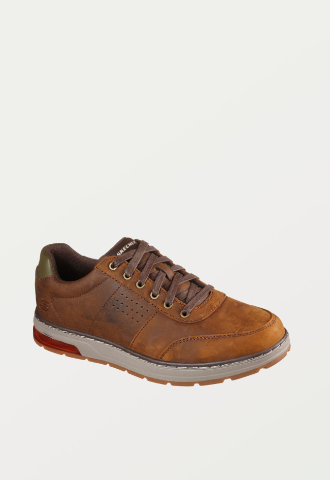 Zapato de hombre cuero Skechers 210142