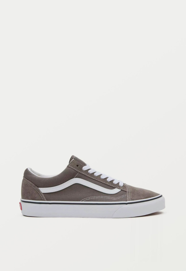 Deportivo de mujer gris VANS old skool color theory bungee cord