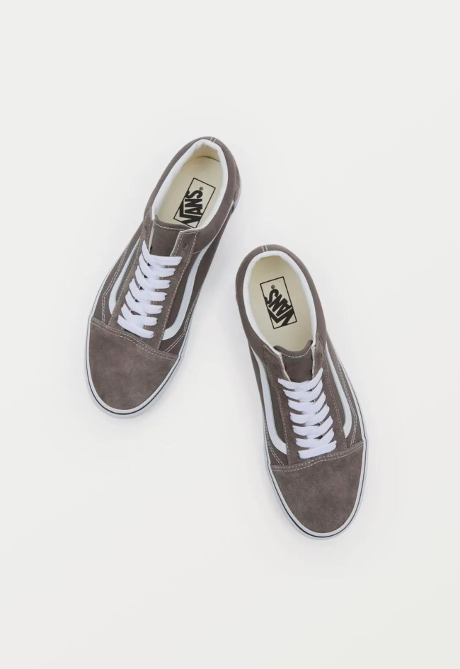 Deportivo de mujer gris VANS old skool color theory bungee cord