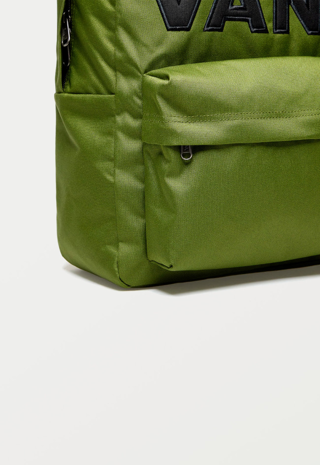 Mochila verde VANS old skool drop v backpack pesto