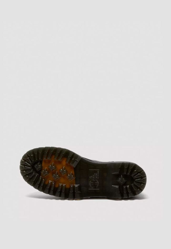 Botín militar de mujer negro Dr Martens jadon iii