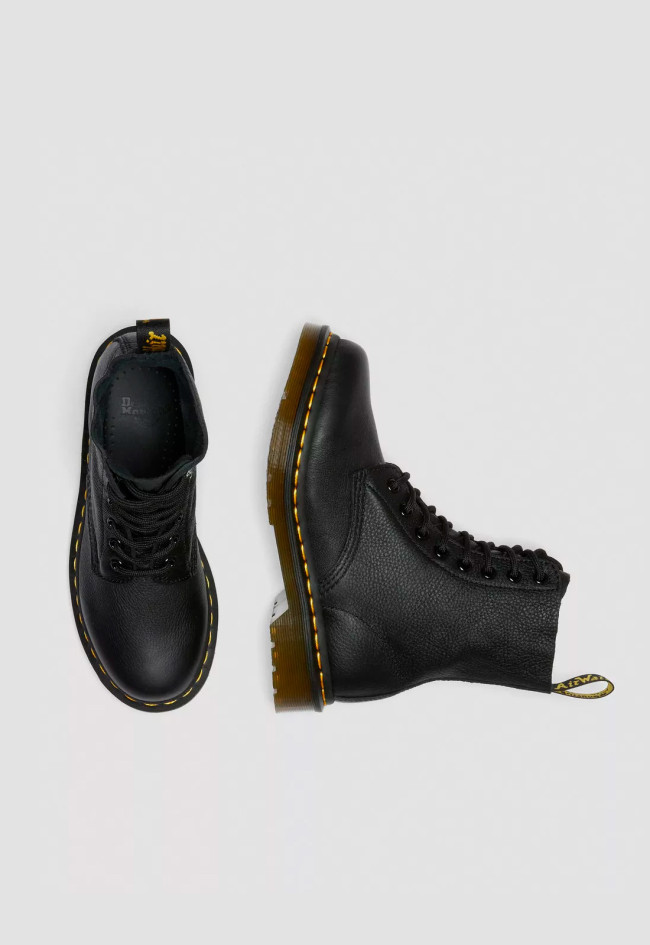 Botín militar de mujer negro Dr Martens 1460 pascal