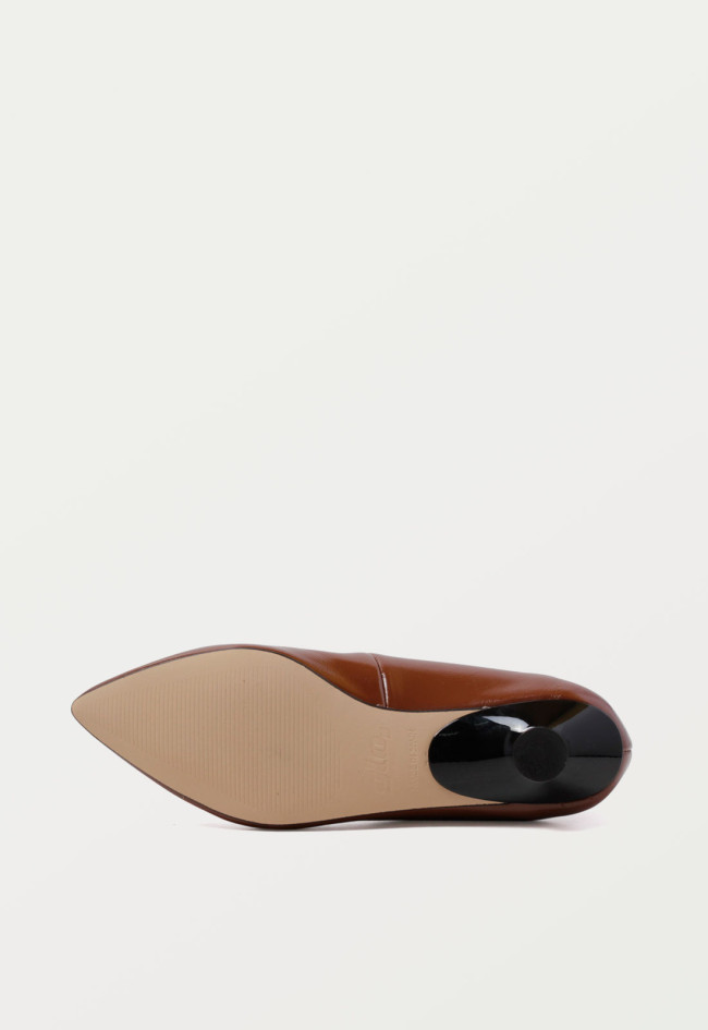 Zapato bailarina de mujer cuero Glo salon t2
