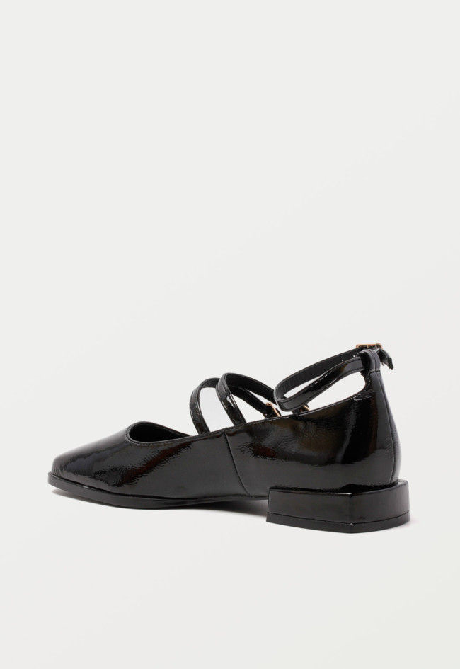 Zapato merceditas de mujer negro Top 3 24680