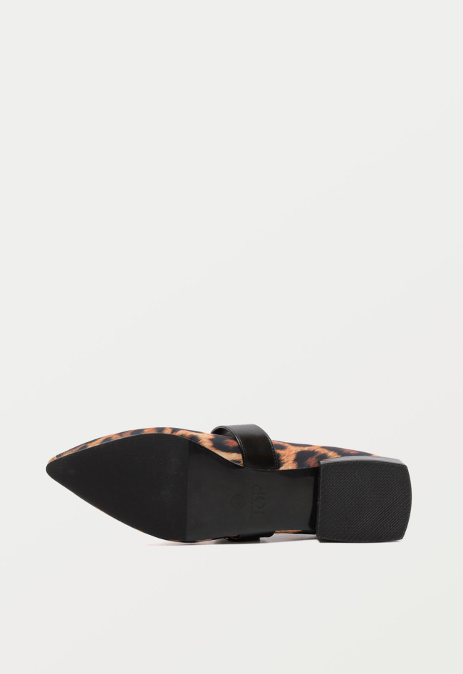 Zapato bailarina estampado animal de mujer leopardo Top 3 24887