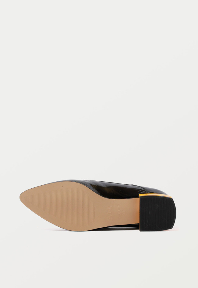 Zapato blucher de mujer negro Glo stadfish