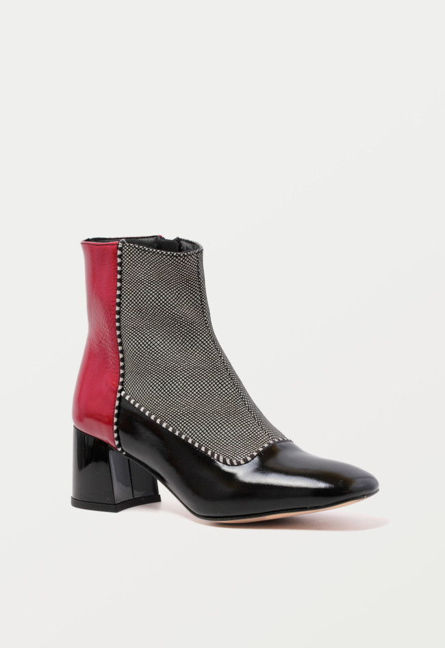 Botín trendy retro de mujer multicolor Glo cala