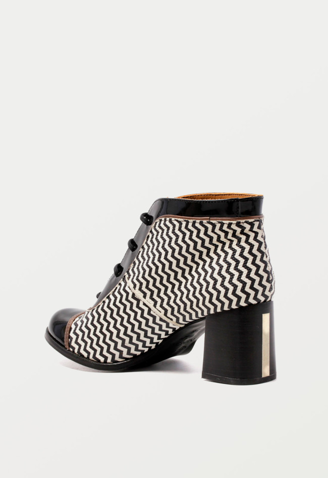 Botín de mujer negro Nemonic 2228