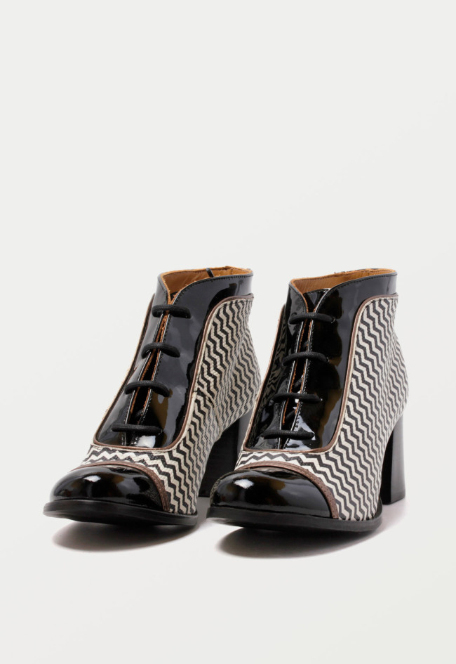 Botín de mujer negro Nemonic 2228