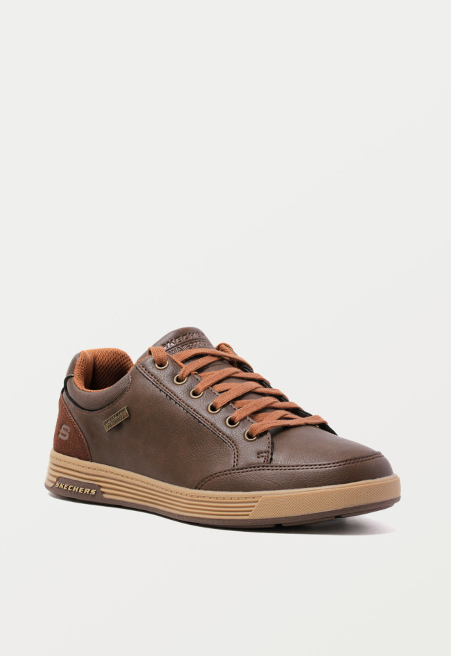 Zapato de hombre cuero Skechers 210944