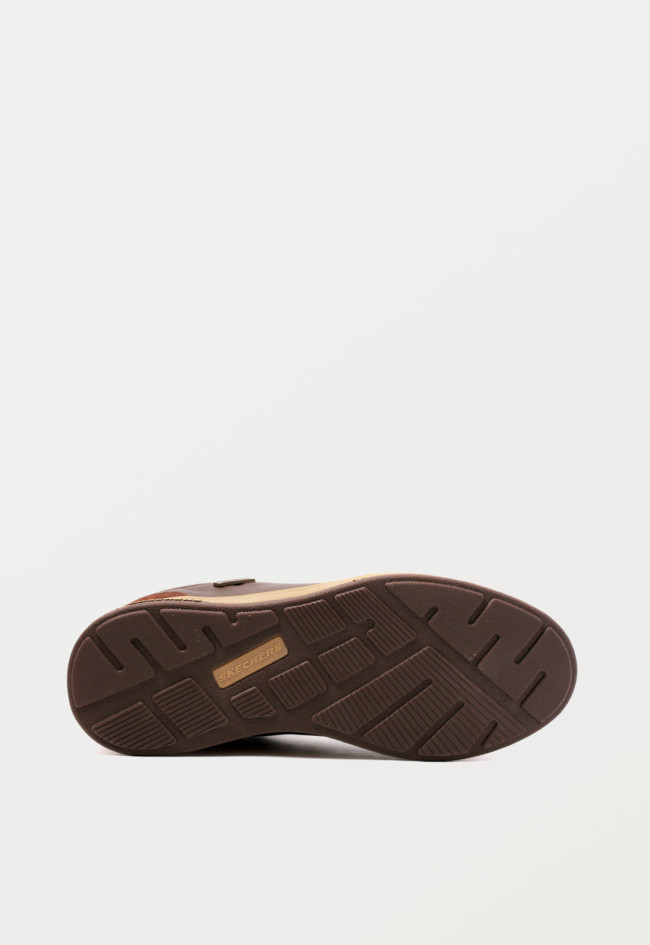 Zapato de hombre cuero Skechers 210944