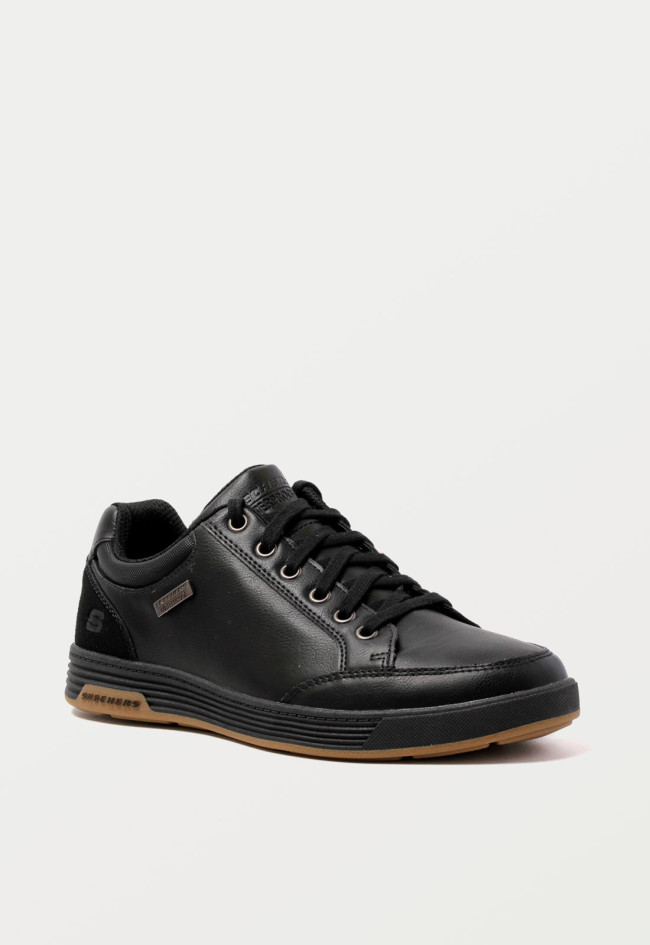 Zapato de hombre negro Skechers 210944