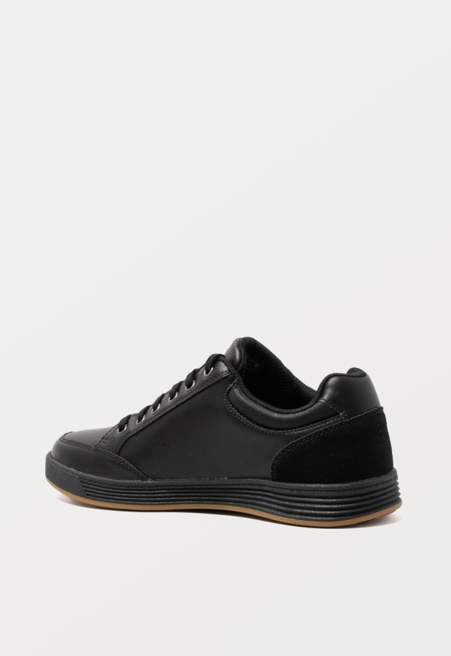 Zapato de hombre negro Skechers 210944