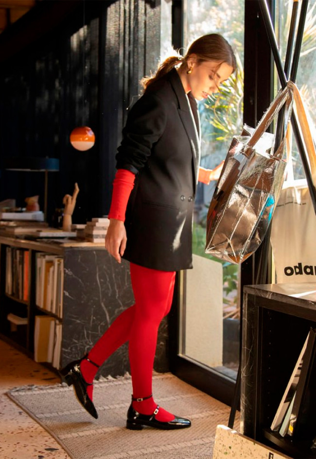 Zapato merceditas de mujer negro Alarcón 24516-610a