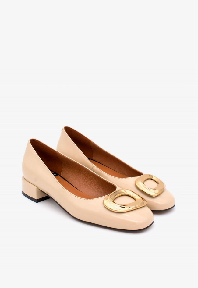 Bailarina de mujer beige Ángel Alarcón 24514-610a