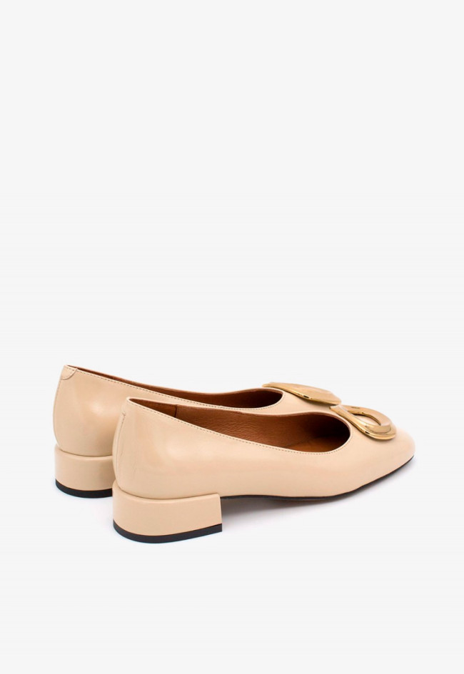 Bailarina de mujer beige Ángel Alarcón 24514-610a