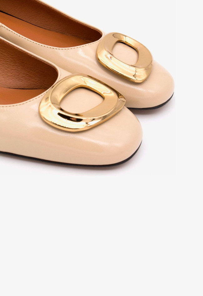 Bailarina de mujer beige Ángel Alarcón 24514-610a