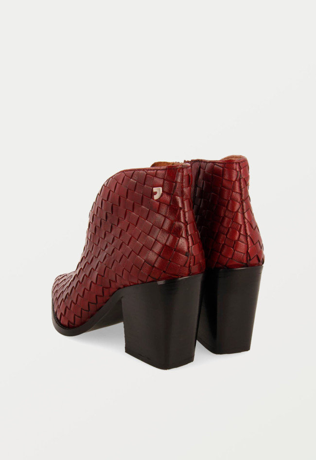 Botín cowboy de mujer burdeos Gioseppo tamesi