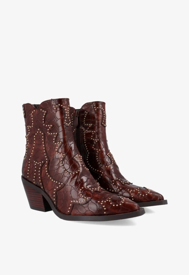 Botín cowboy de mujer cuero Noa Harmon 9098-07