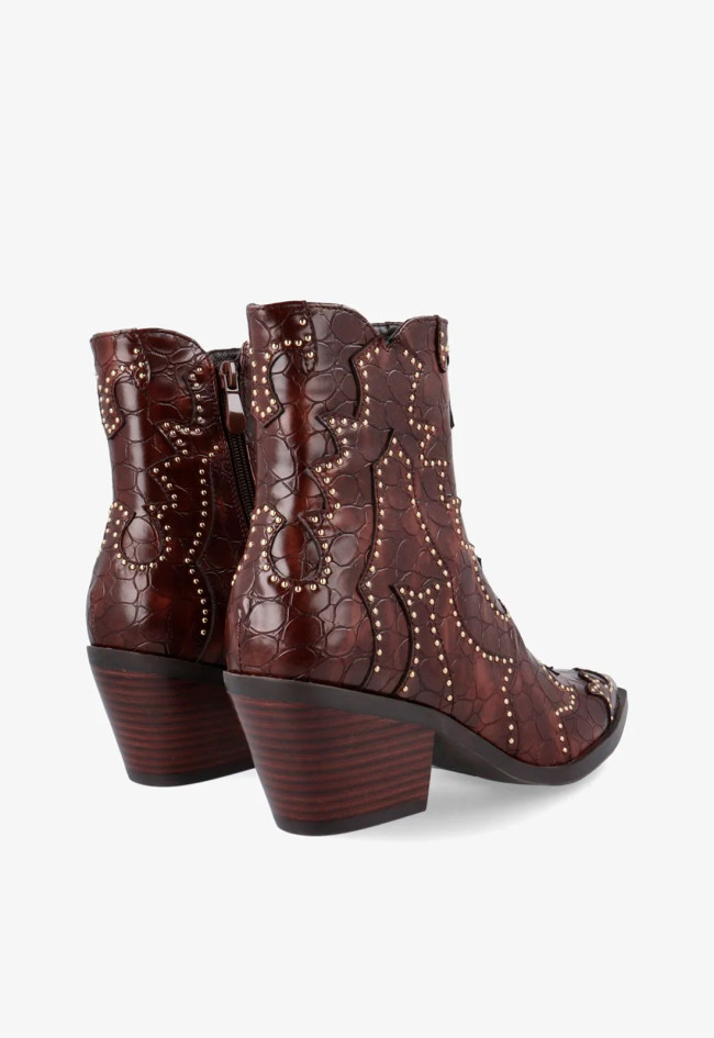 Botín cowboy de mujer cuero Noa Harmon 9098-07
