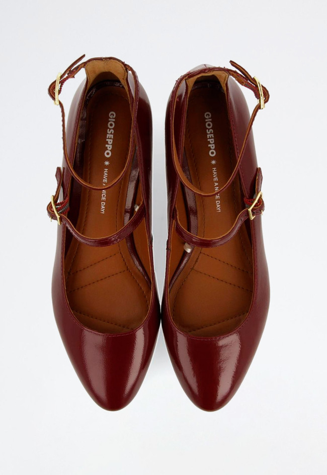Bailarinas merceditas de mujer burdeos Gioseppo kalsen