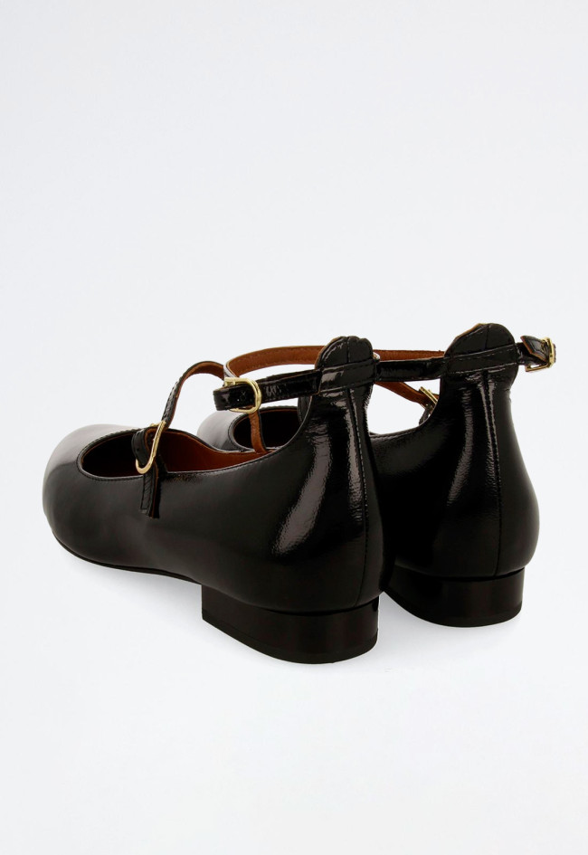 Bailarinas merceditas de mujer negro Gioseppo kalsen