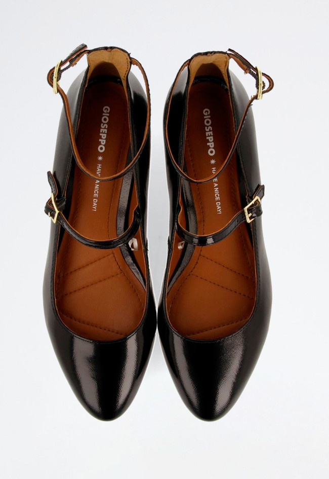 Bailarinas merceditas de mujer negro Gioseppo kalsen