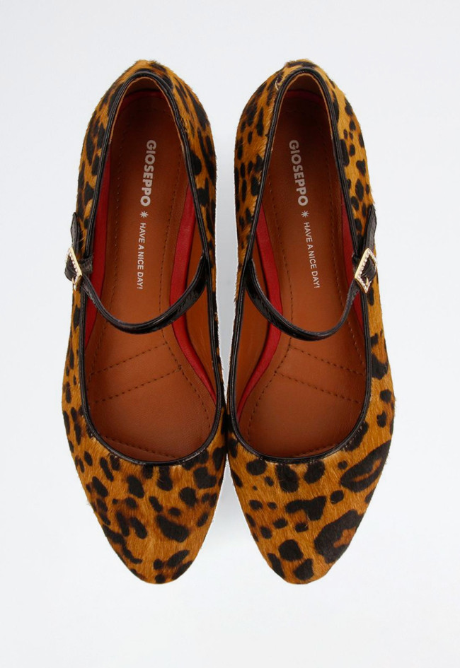 Barilarinas merceditas de mujer leopardo Gioseppo bonyhad