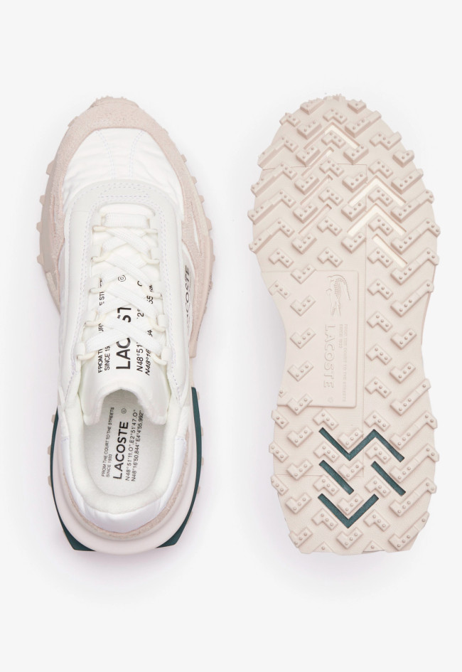 Deportivo de hombre blanco Lacoste  elite active