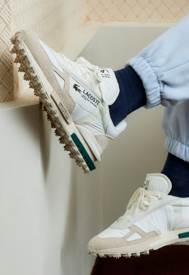 Deportivo de hombre blanco Lacoste  elite active