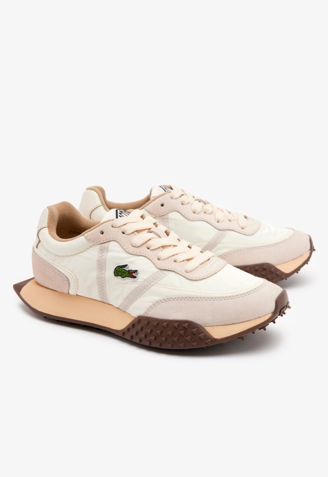 Deportivo de mujer beige Lacoste  l-spin deluxe 3.0 sneakers
