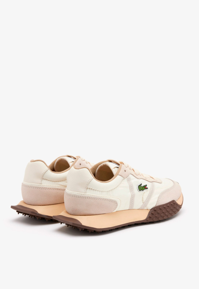 Deportivo de mujer beige Lacoste  l-spin deluxe 3.0 sneakers