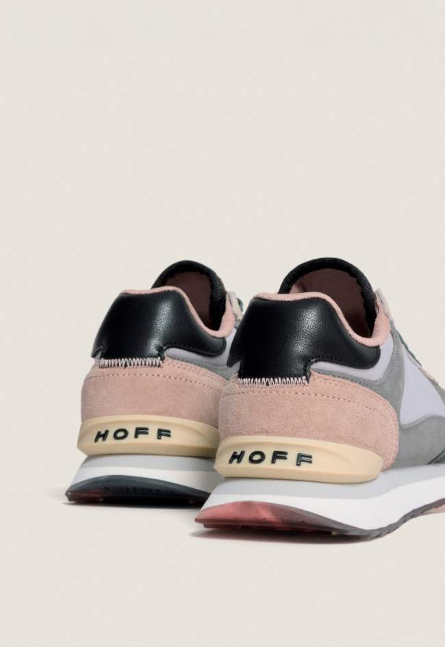 Zapatilla HOFF City Seoul para mujer con detalles retro y corte en piel