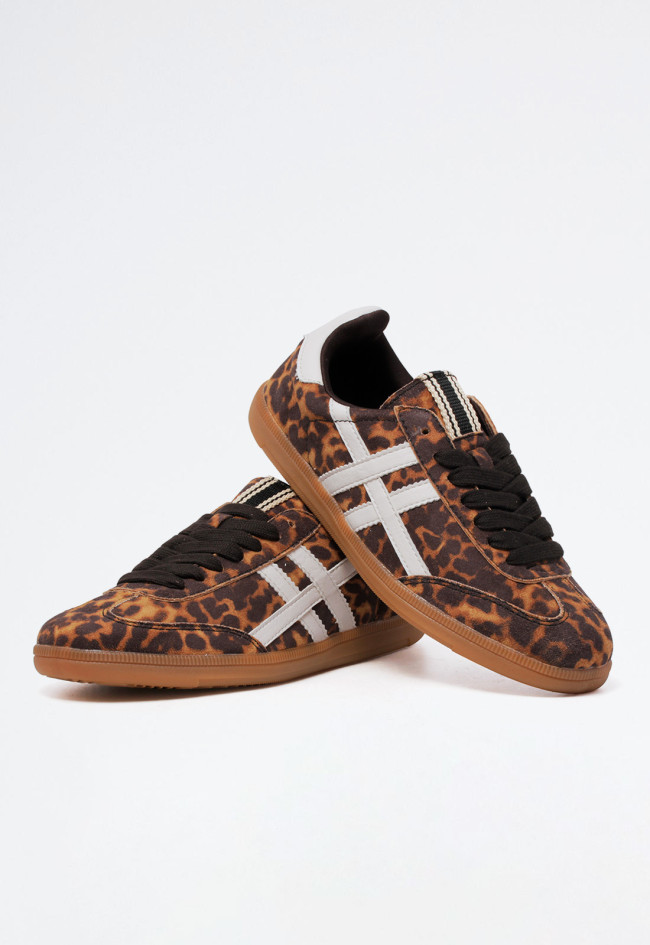 Deportivo de mujer leopardo Why Pink? m4505