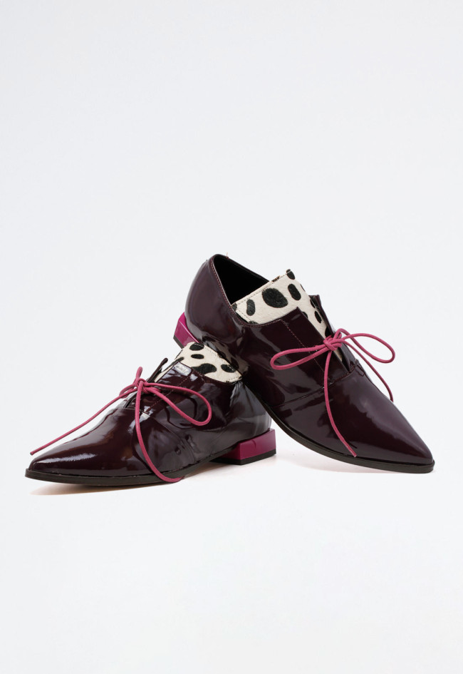 Zapato plano de mujer morado Glo katy