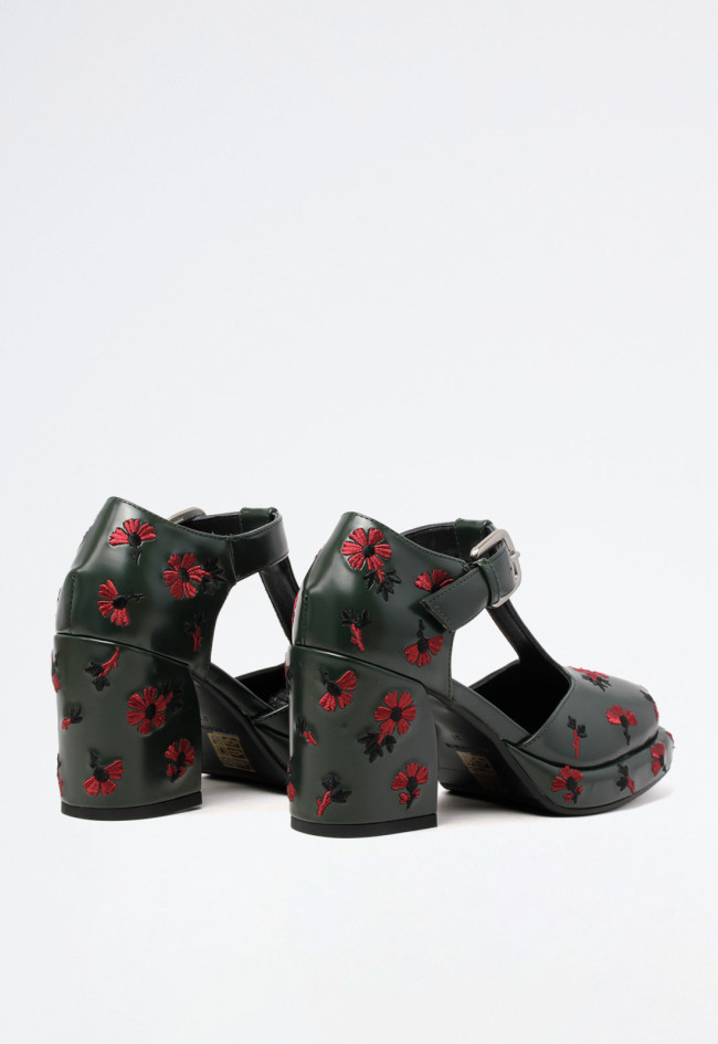 Zapato de mujer verde Noa Harmon 9815-m01