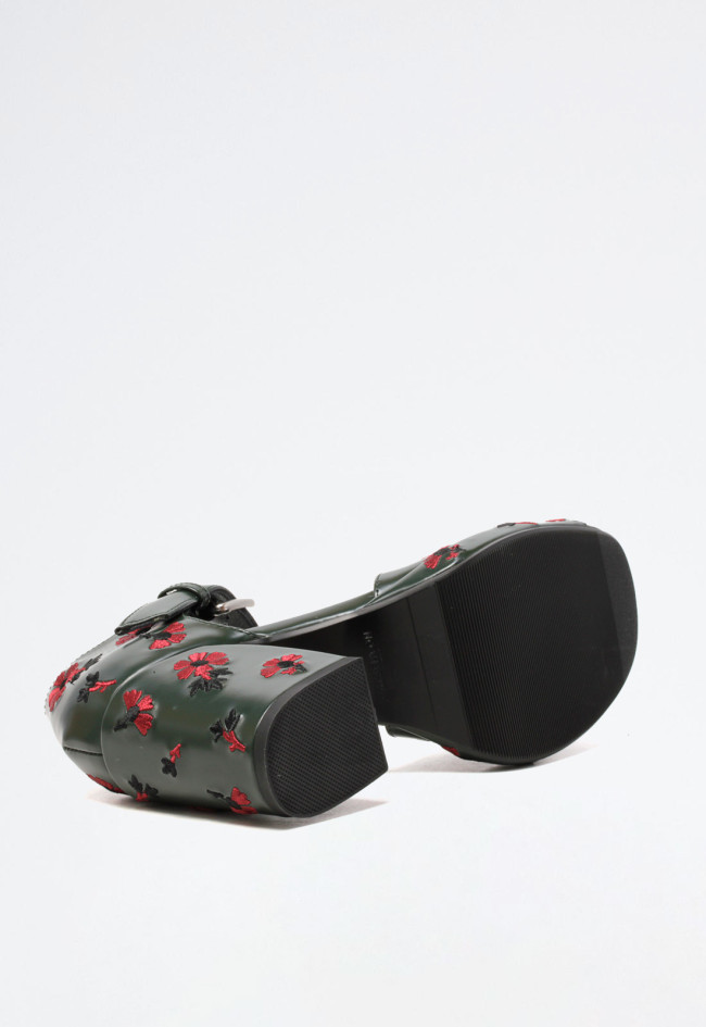 Zapato de mujer verde Noa Harmon 9815-m01