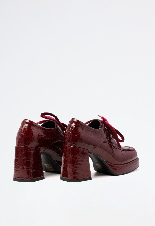 Zapato plataforma de mujer morado Noa Harmon 9854-72